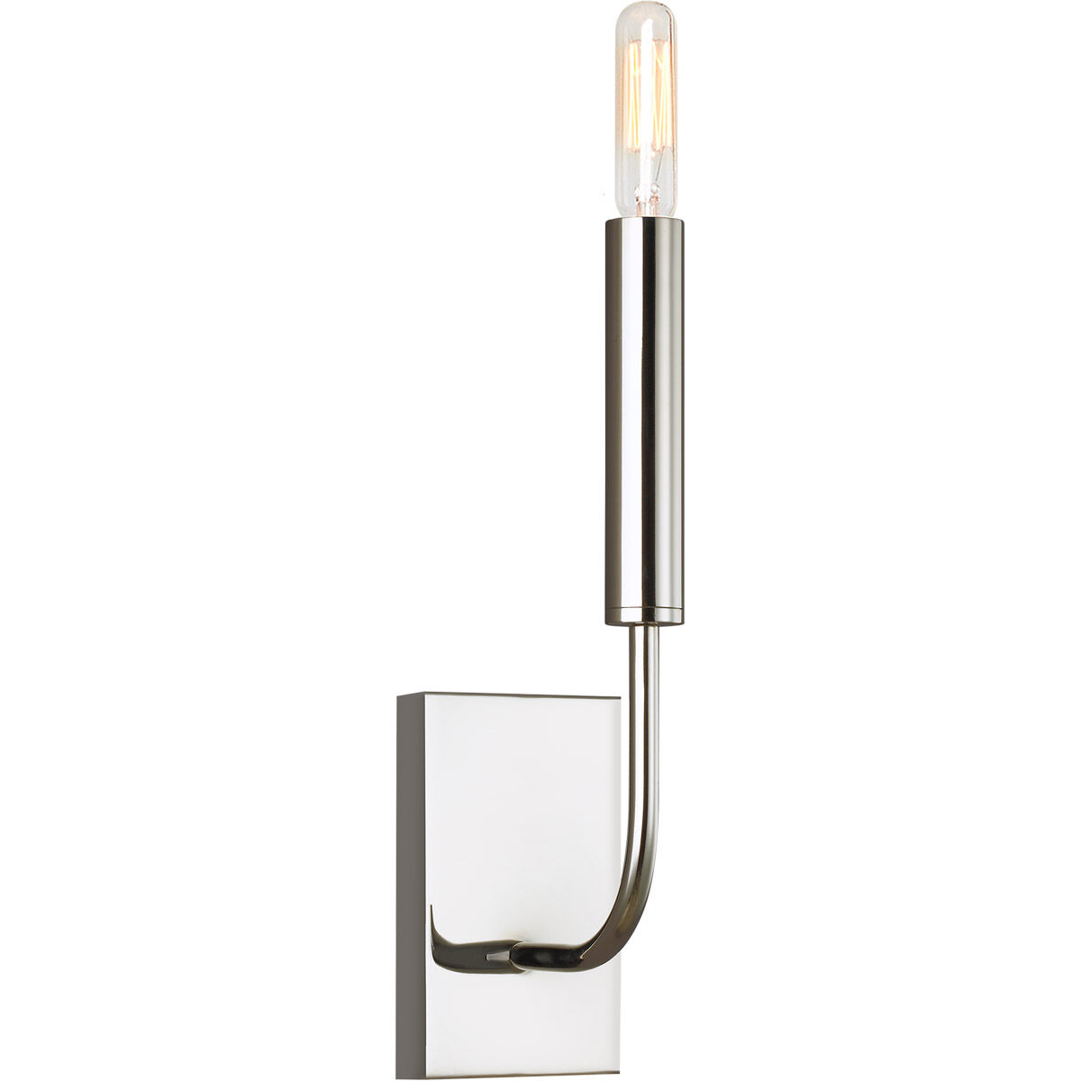 ED Ellen DeGeneres Brianna 1 Light 4 inch Polished Nickel Wall Sconce Wall Light
