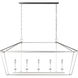 C&M by Chapman & Myers Dianna 5 Light 16.88 inch Brushed Nickel Chandelier Ceiling Light