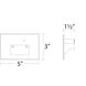 Tyler 120 3.8 watt White Step and Wall Lighting in Amber, WAC Lighting