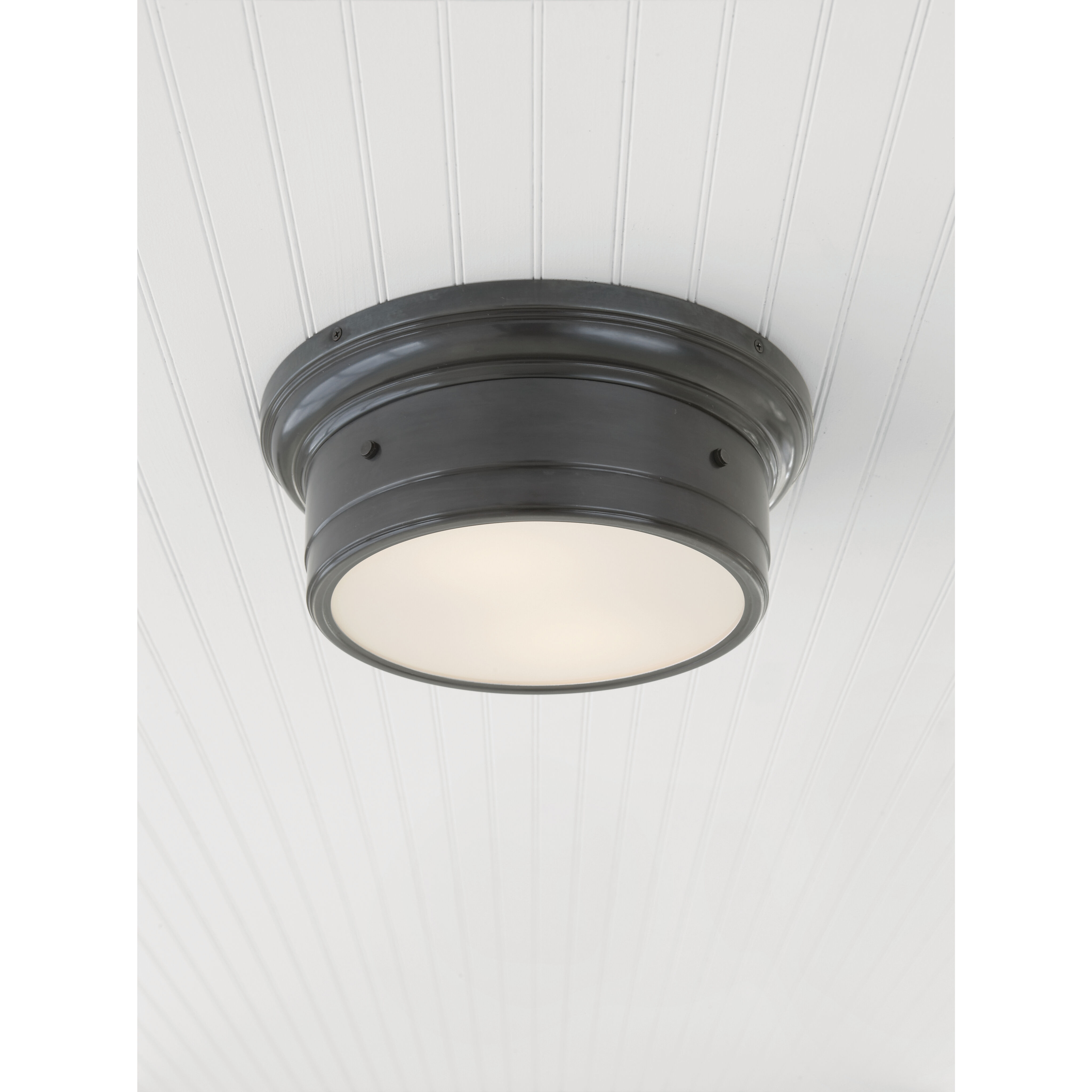 Siena2 2 Light 11.75 inch Bronze Flush Mount Ceiling Light, Small