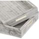 Eaton White with Black Tray