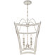 Summerford 4 Light 16 inch Antique White Foyer Pendant Ceiling Light