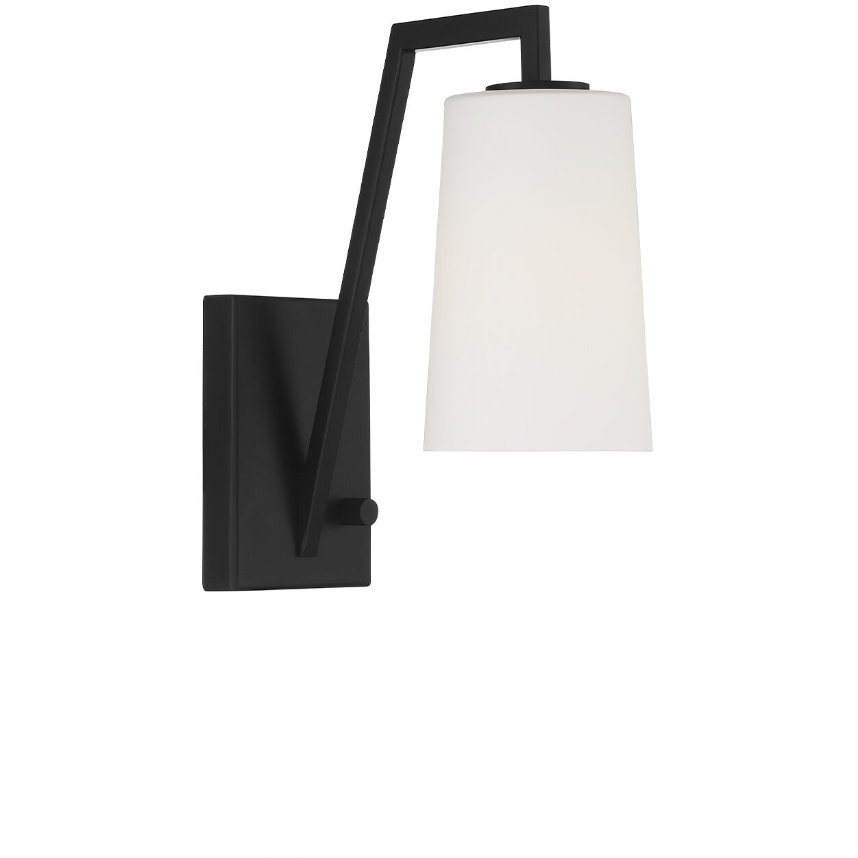 Avon 10.25 inch 60.00 watt Matte Black Task Sconce Wall Light