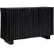 Mercado Black 3 Door Cabinet