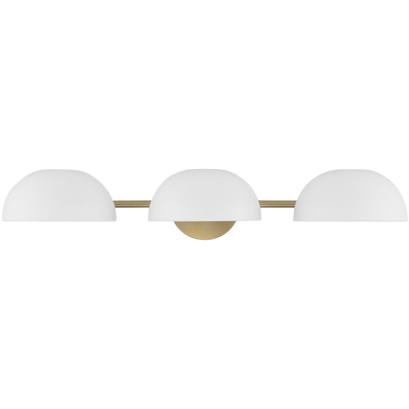 Reece 3 Light 26 inch Aged Brass Vanity Light Wall Light