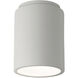 Radiance Cylinder LED 6.5 inch Bisque Outdoor Flush-Mount
