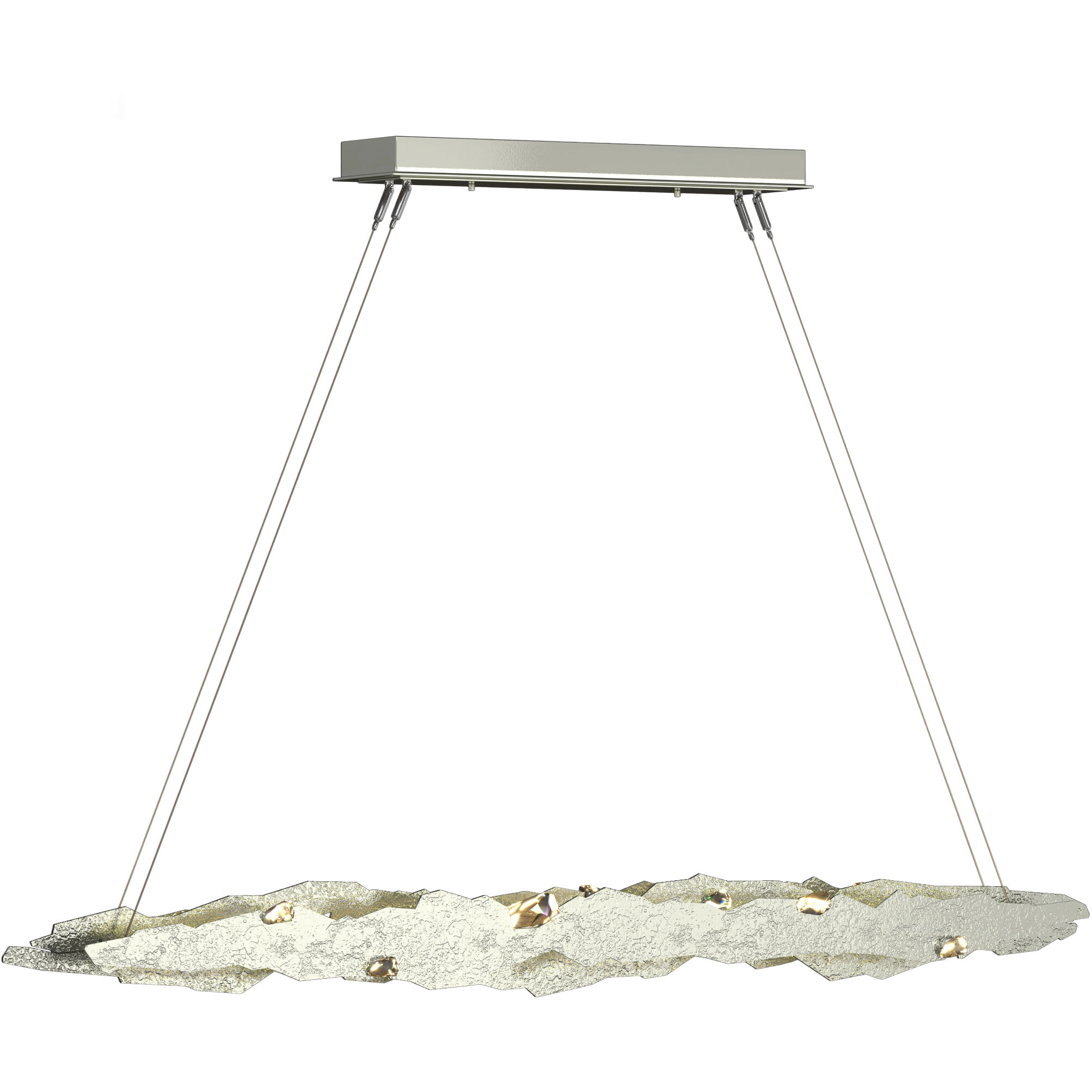 Trove LED 52.6 inch Sterling Pendant Ceiling Light