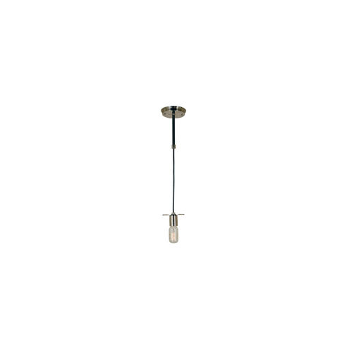 Juliette 1 Light 4 inch Polished Nickel with Matte Black Pendant Ceiling Light in Polished Nickel/Matte Black