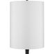 Varenne 34 inch 150.00 watt Matte Black Table Lamp Portable Light