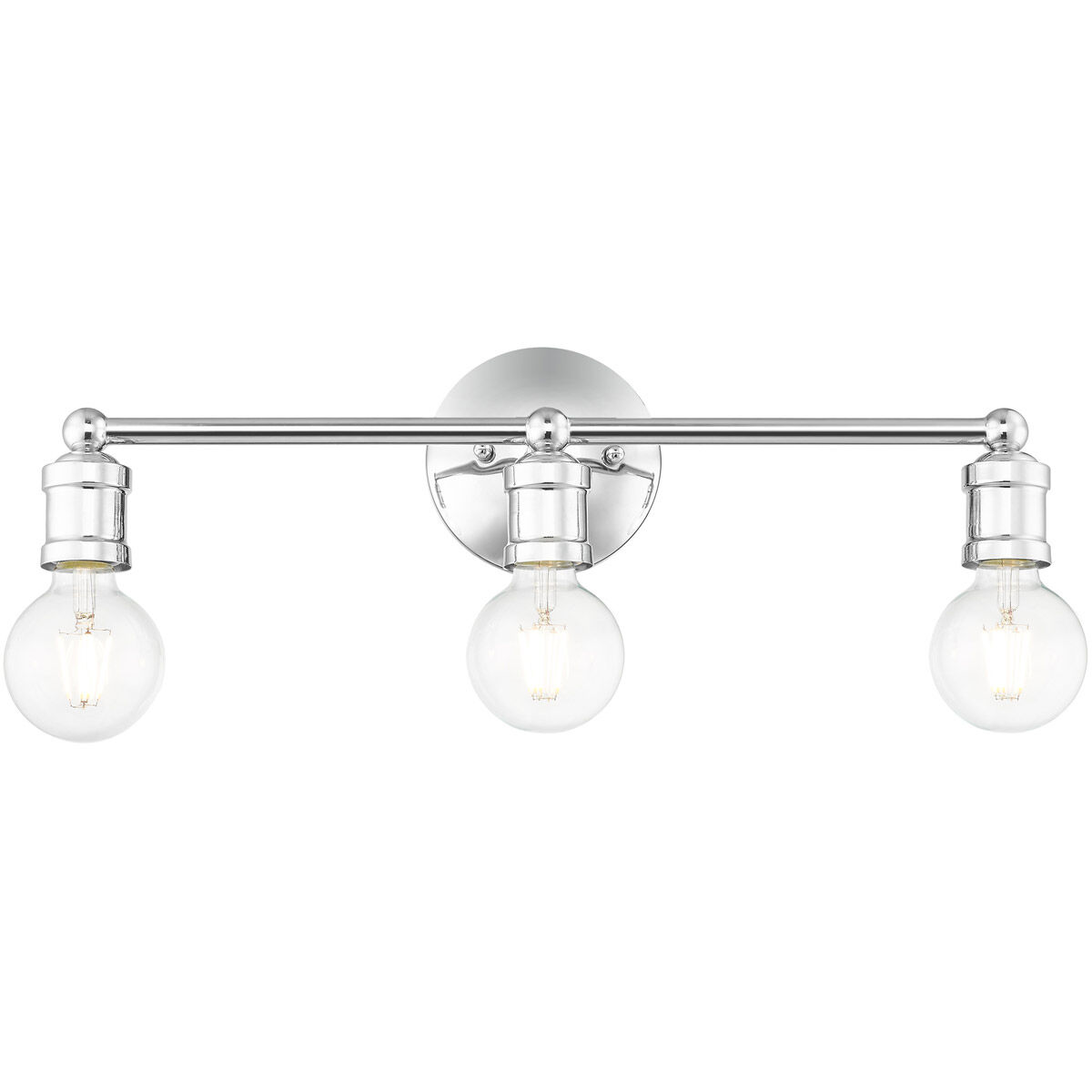 Lansdale 3 Light 20 inch Polished Chrome Vanity Sconce Wall Light