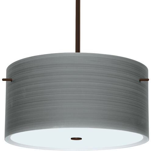 Tamburo 16v2 3 Light Bronze Stem Pendant Ceiling Light