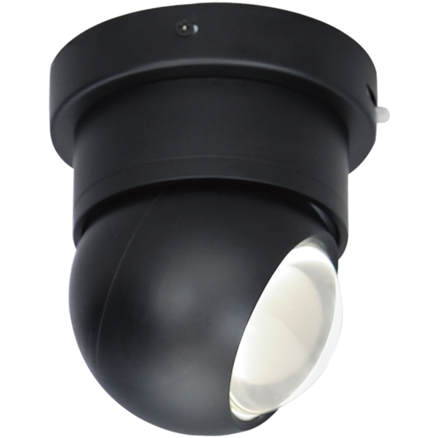 Nodes LED 4.75 inch Black Flush Mount Ceiling Light
