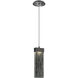 Parallel LED 2.3 inch Graphite Pendant Ceiling Light in 3000K LED, Smoke Granite
