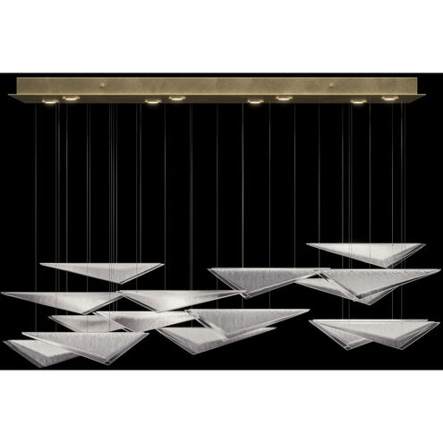 Volo 8 Light 58 inch Gold Pendant Ceiling Light