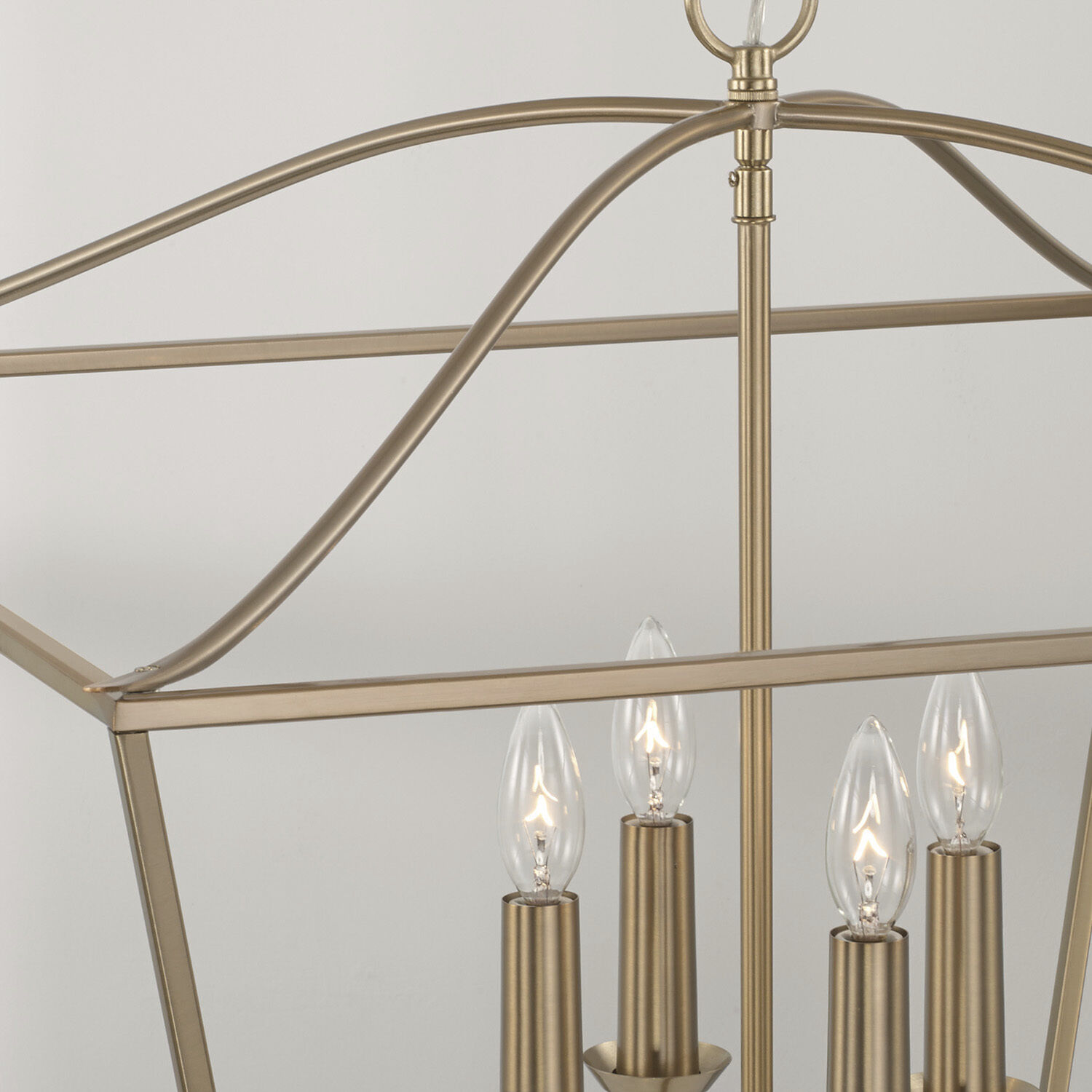 Grady 4 Light 27.5 inch Matte Brass Pendant Ceiling Light