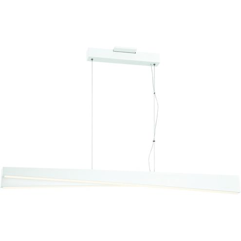 So Inclined LED 49 inch Sand White Island Light Ceiling Light