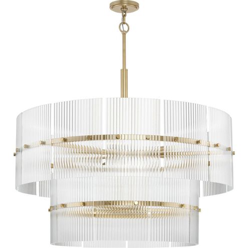 Seville 9 Light 37.87 inch Soft Gold Chandelier Ceiling Light, Design Series