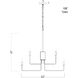 Abner 9 Light 32 inch Satin Nickel Chandelier Ceiling Light