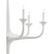 Albion 6 Light 31 inch Gesso White Chandelier Ceiling Light