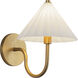 Alora Mood Serena 1 Light 8.38 inch Aged Gold Bath Vanity Light Wall Light