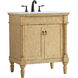 Lexington 30 X 21.5 X 35 inch Antique Beige Vanity Sink Set