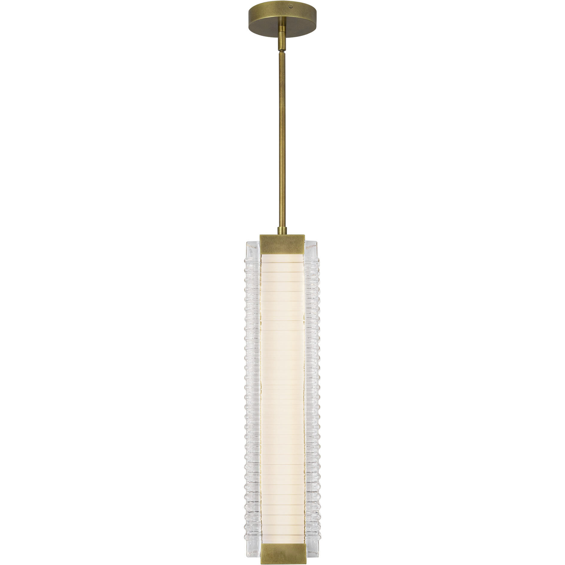 Alai Pendant Ceiling Light in Vintage Brass
