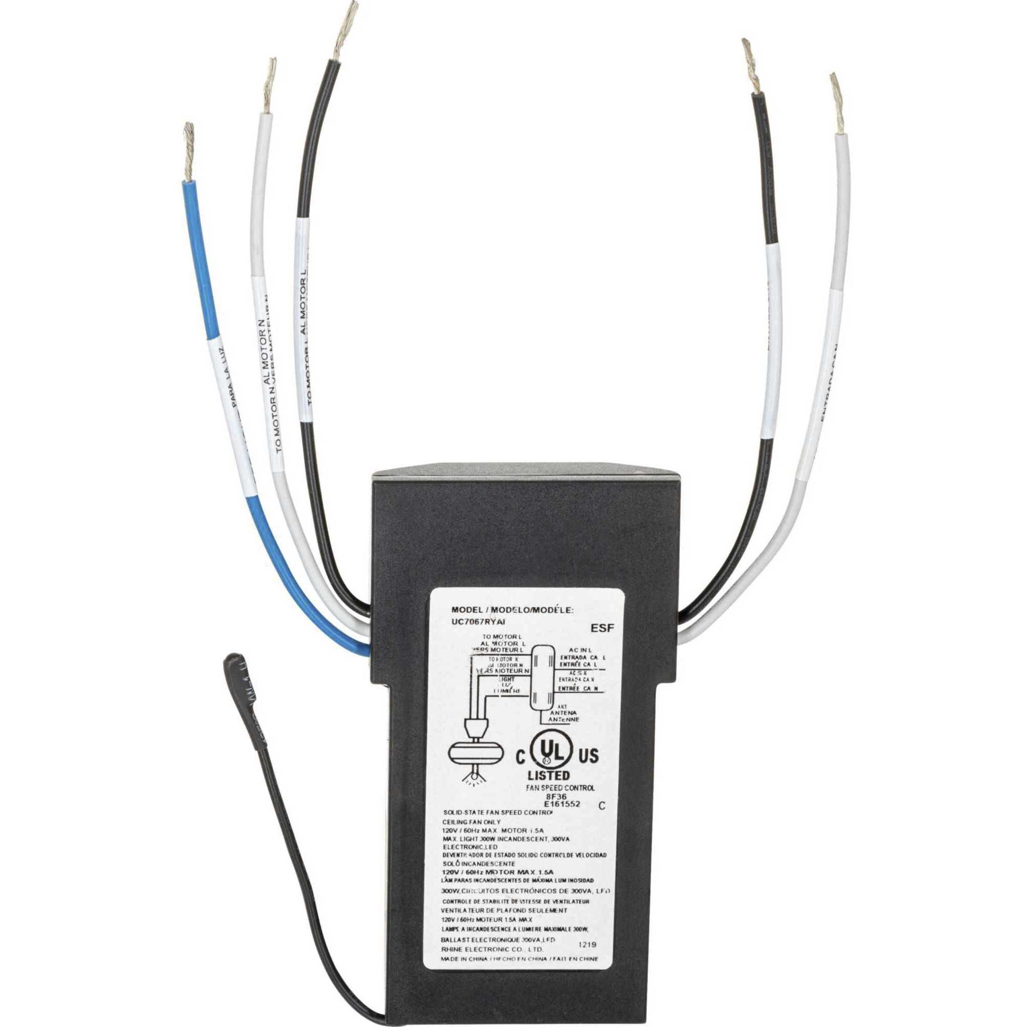 AirPro Black Universal WiFi Remote Control