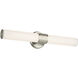 Sashi LED 24 inch Brushed Nickel Bath Bar Wall Light, Medium