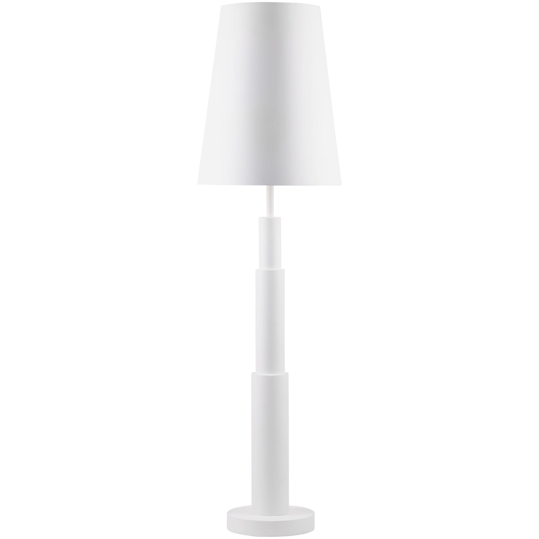 Giustino 70 inch 6 watt Matte White Floor Lamp Portable Light