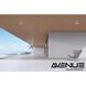 Avenue Outdoor LED 5 inch Silver Outdoor Ceiling Flush Mount