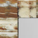 Ranch Dressing 36 X 28 inch Natural Faux Horn Mirror