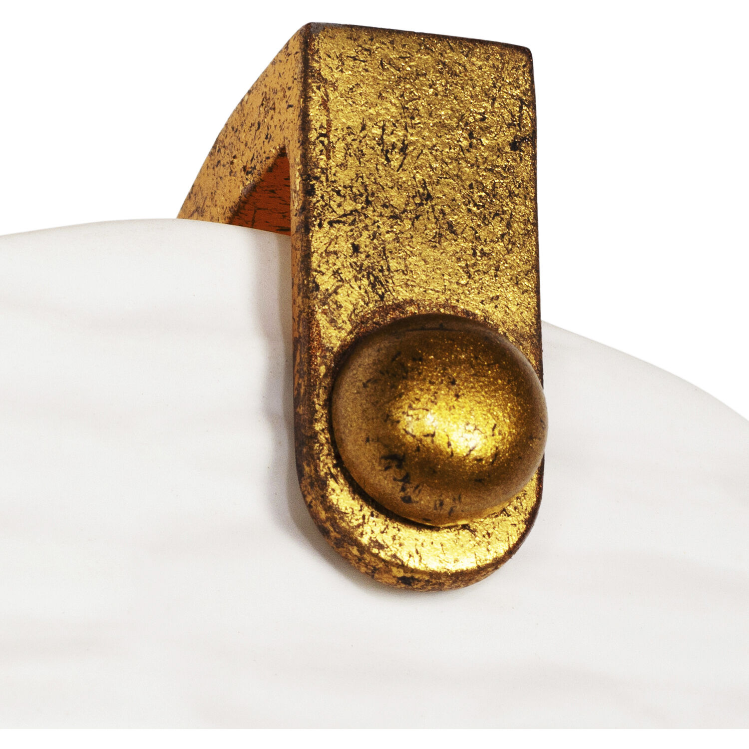 Aliform Wall Sconce Wall Light in Oxidized Gold Leaf