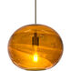 Geno 1 Light Bronze Pendant Ceiling Light