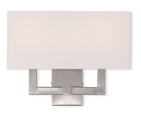 Hollborn 3 Light 16 inch Brushed Nickel ADA Wall Sconce Wall Light