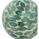 Capiz Green Decorative Ball, Set of 3