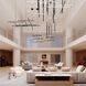 Labyrinth LED 88.75 inch Satin Black Chandelier Ceiling Light
