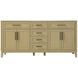 Virginia 72 X 35 inch Honey Brown Bathroom Vanity Cabinet