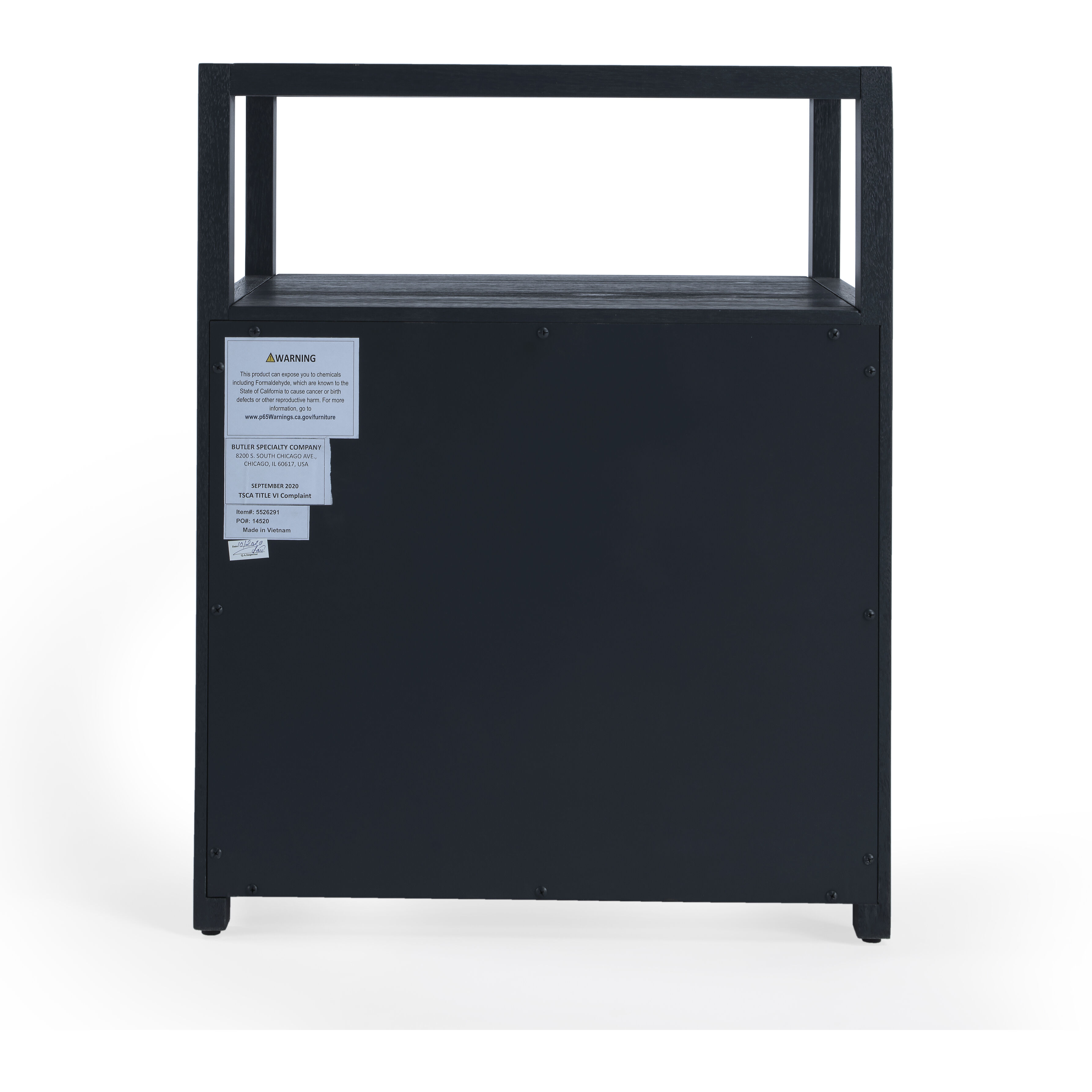 Lark Nightstand in Navy Blue
