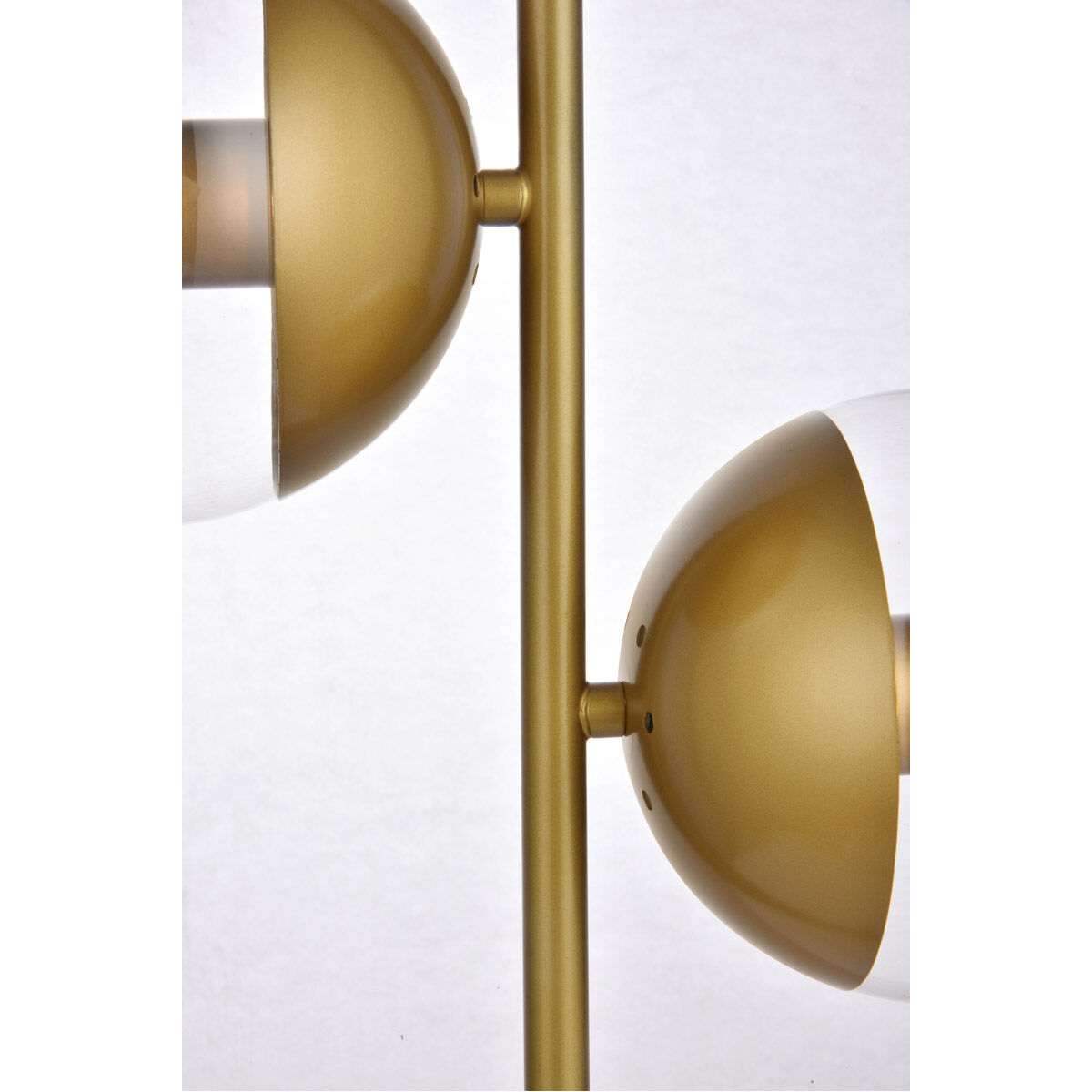 Eclipse 23 inch 40 watt Brass Table Lamp Portable Light