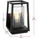 Lehigh 1 Light 10.5 inch Black Outdoor Wall Sconce