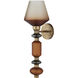 Mandeville 1 Light 8.75 inch Antique Gold Wall Sconce Wall Light