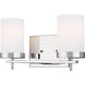 Sean Lavin Zire 2 Light 14 inch Chrome Wall Bath Fixture Wall Light