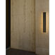 Torre 35.75 inch Sand Black Outdoor Wall Sconce