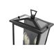 Richmond 3 Light 16 inch Black Outdoor Wall Sconce