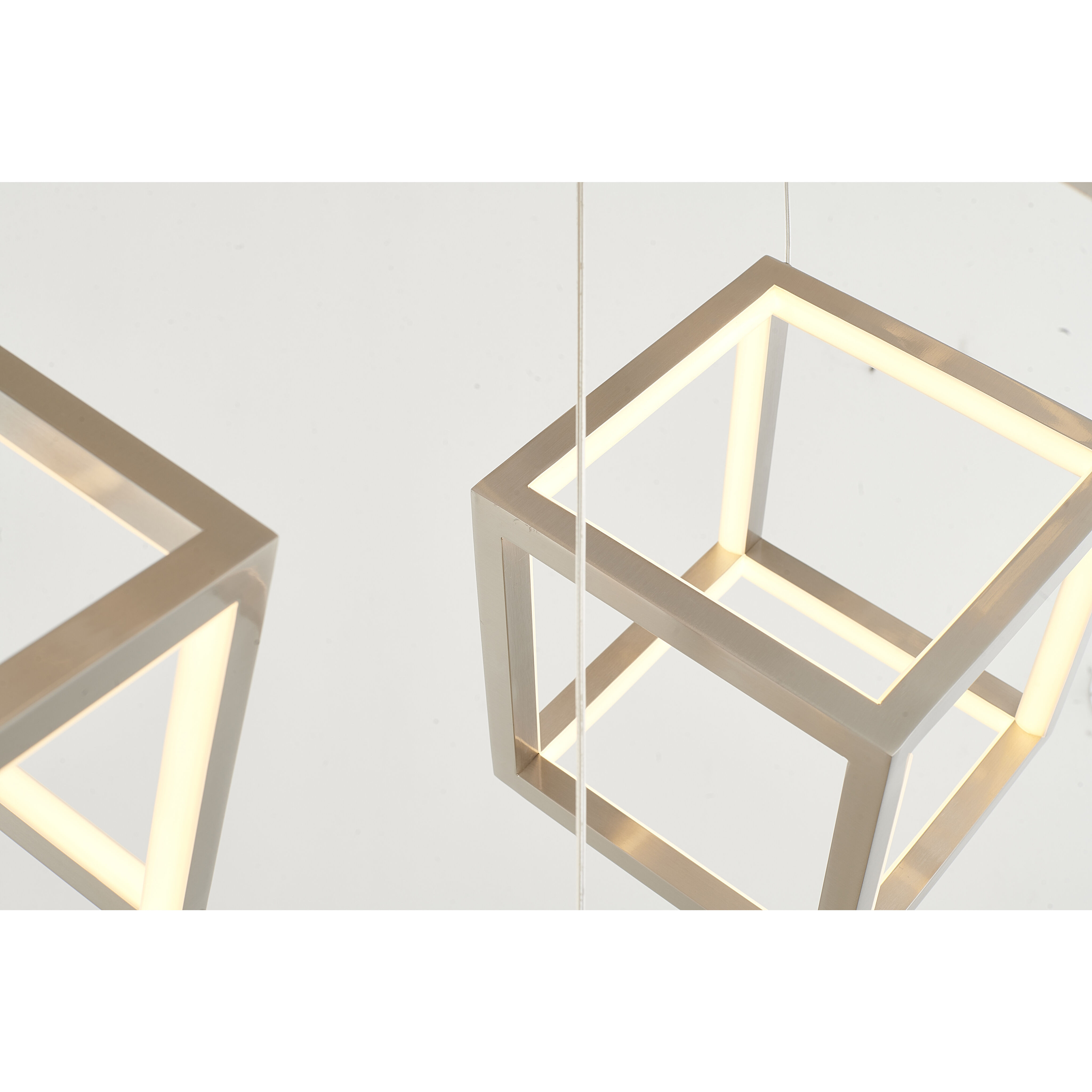 Canada LED 29 inch Nickel Chandelier Ceiling Light