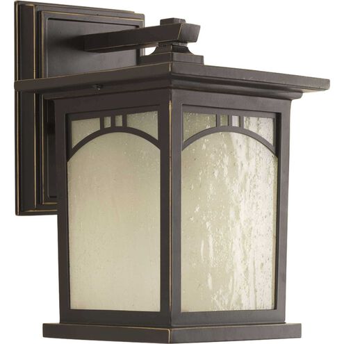 Residence 1 Light 9 inch Antique Bronze Outdoor Wall Lantern, Small