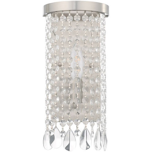 Elizabeth 1 Light 6 inch Brushed Nickel ADA ADA Wall Sconce Wall Light