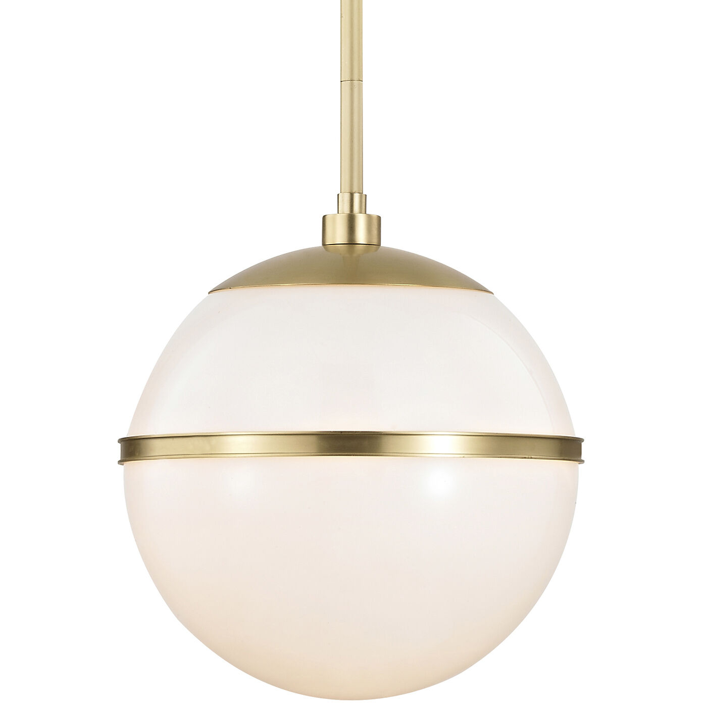 Truax 1 Light 12 inch Aged Brass Mini Pendant Ceiling Light