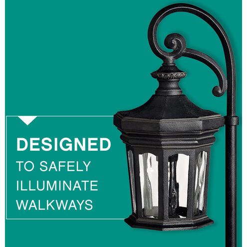 Estate Series Raley 12v 1.50 watt Museum Black Landscape Path Light