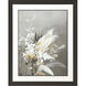 Light Leaves Gray and Beige and Brown and Neutral Framed Art